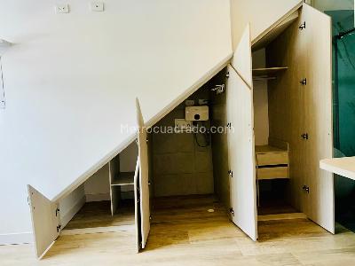 Apartaestudio en arriendo en Santa Rosa, Bogotá, 24 m² · foto 11 de 17