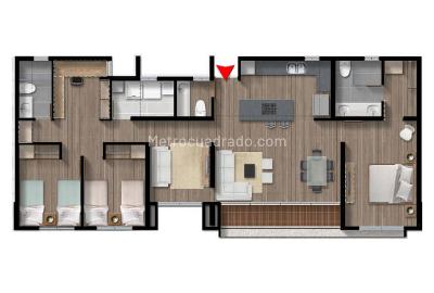 Apartamento en venta en Lagos De Torca, Bogotá · foto 14 de 20