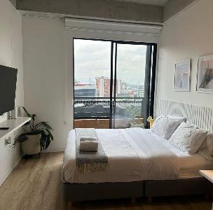 Apartaestudio en arriendo en Chapinero Central, Bogotá, 23 m² · foto 2 de 12