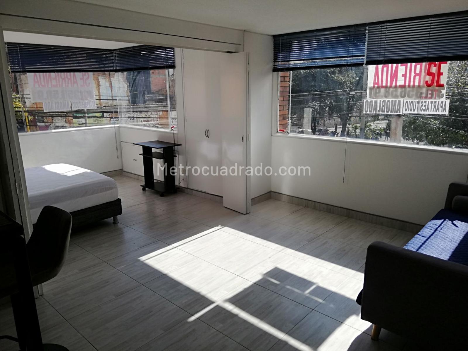 Apartamento en Arriendo  Chapinero Javeriana Amplio Apartaestudio