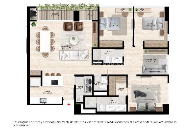 Apartamento en venta en Ciudad Salitre, Bogotá · foto 18 de 19