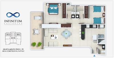 Apartamento en venta en Bocagrande, Cartagena · foto 19 de 19