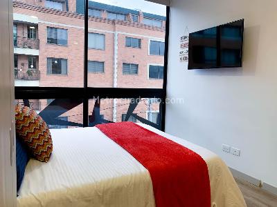 Apartaestudio en arriendo en Cedritos Contador, Bogotá, 23 m² · foto 4 de 9
