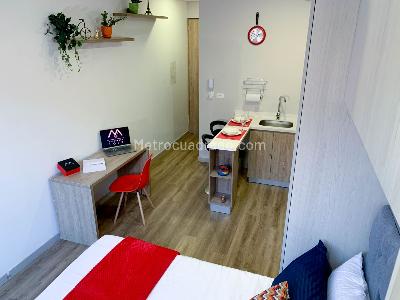 Apartaestudio en arriendo en Cedritos Contador, Bogotá, 23 m² · foto 5 de 9