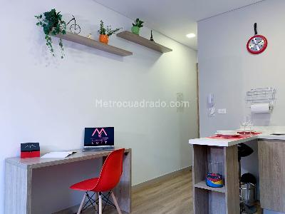 Apartaestudio en arriendo en Cedritos Contador, Bogotá, 23 m² · foto 6 de 9