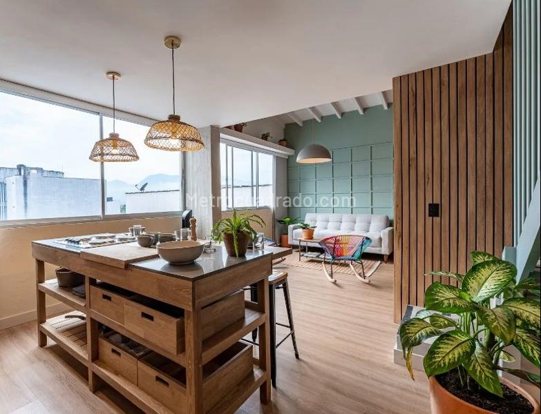 Duplex Moderno de 1 Alcoba en Manila, El Poblado