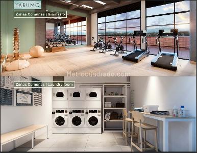 Apartamento de 2 alcobas en venta en Parque Barro Blanco, Rionegro, 48 m² · foto 9 de 15
