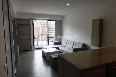 Apartamento de 1 alcoba en arriendo en San Martin Centro Internacional, Bogotá, 47 m² · foto 3 de 19