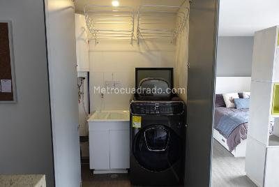 Apartamento de 1 alcoba en arriendo en San Martin Centro Internacional, Bogotá, 47 m² · foto 9 de 19