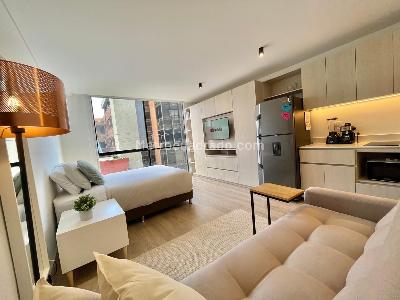 Apartaestudio en venta en El Recuerdo, Bogotá, 24 m² · foto 11 de 17