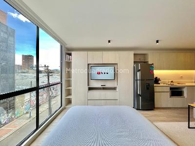 Apartaestudio en venta en El Recuerdo, Bogotá, 24 m² · foto 13 de 17