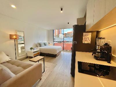 Apartaestudio en venta en El Recuerdo, Bogotá, 24 m² · foto 3 de 17