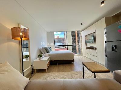 Apartaestudio en venta en El Recuerdo, Bogotá, 24 m² · foto 4 de 17