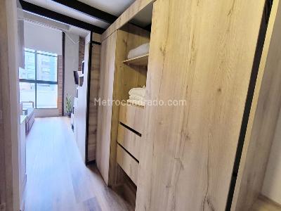 Apartaestudio en arriendo en Cedritos Contador, Bogotá, 30 m² · foto 3 de 13