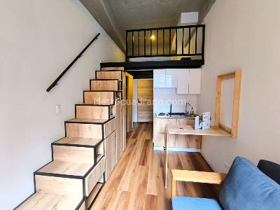 Apartaestudio en arriendo en Cedritos Contador, Bogotá, 30 m² · foto 6 de 13