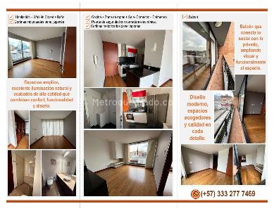 Apartaestudio en venta en San Patricio, Bogotá, 44 m² · foto 2 de 10
