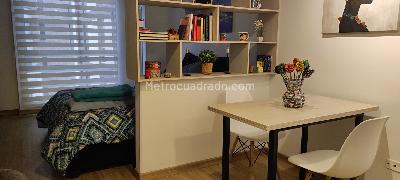 Apartamento de 1 alcoba en arriendo en Centro Veracruz, Bogotá, 28 m² · foto 3 de 10