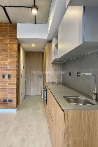 Apartamento de 1 alcoba en venta en Parque Del Virrey, Bogotá, 38 m² · foto 3 de 14