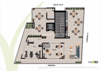Apartamento de 1 alcoba en venta en Cedritos, Bogotá, 42 m² · foto 7 de 8