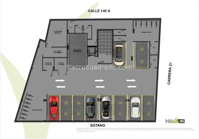 Apartamento de 1 alcoba en venta en Cedritos, Bogotá, 42 m² · foto 8 de 8