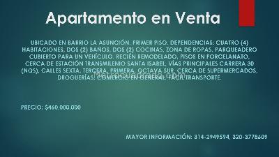 Apartamento de 4 alcobas en venta en La Asuncion, Bogotá, 98 m² · foto 15 de 15