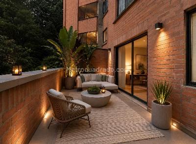 Apartamento de 2 alcobas en venta en El Poblado El Tesoro, Medellín, 185 m² · foto 8 de 9
