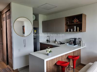 Apartamento de 1 alcoba en venta en Conjunto Senior Suites, Chía, 61 m² · foto 4 de 15