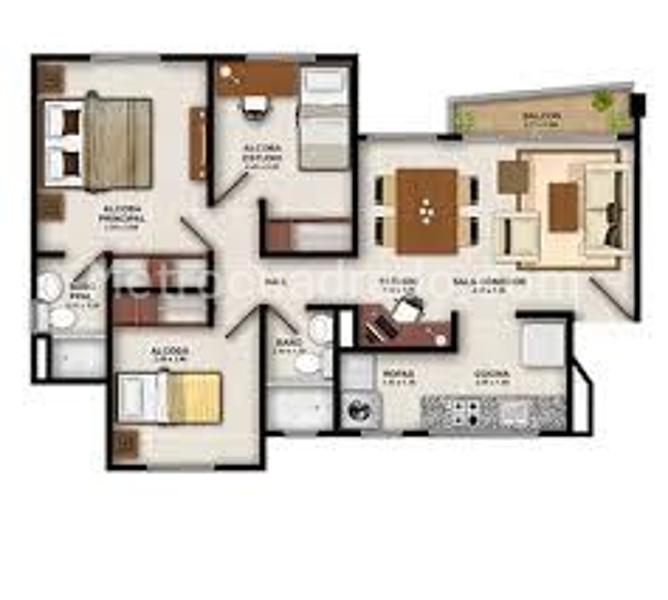 Piso – Cali - Vista 3