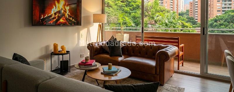 Piso – Medellín, Santa María de Los Ángeles, El Poblado - Vista 3