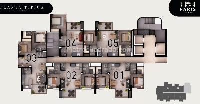 Apartamento de 1 alcoba en venta en Las Lomitas, Sabaneta, 49 m² · foto 17 de 19