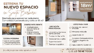 Apartaestudio en Arriendo, SANTA BARBARA ORIENTAL Zona Urbana, Bogotá D.C.