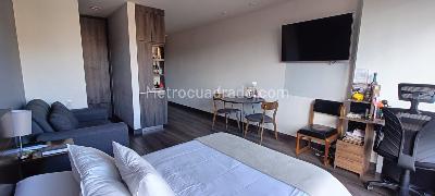 Apartamento de 1 alcoba en arriendo en Chico Norte, Bogotá, 27 m² · foto 2 de 16