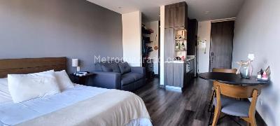 Apartamento de 1 alcoba en arriendo en Chico Norte, Bogotá, 27 m² · foto 3 de 16