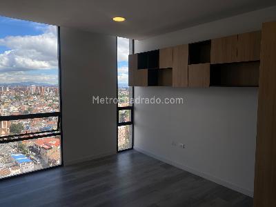 Apartaestudio en arriendo en Sagrado Corazon, Bogotá, 28 m² · foto 3 de 16