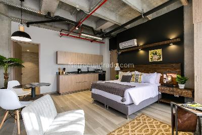 Apartaestudio en arriendo en San Joaquin, Medellín, 39 m² · foto 8 de 20