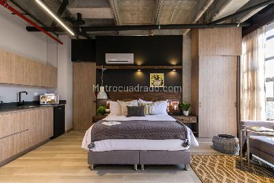 Apartaestudio en arriendo en San Joaquin, Medellín, 39 m² · foto 14 de 20