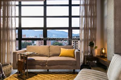 Apartaestudio en arriendo en San Joaquin, Medellín, 39 m² · foto 2 de 20