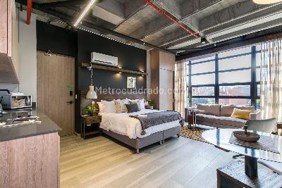 Apartaestudio en arriendo en San Joaquin, Medellín, 39 m² · foto 16 de 20
