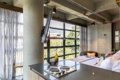 Apartaestudio en arriendo en San Joaquin, Medellín, 28 m² · foto 14 de 20