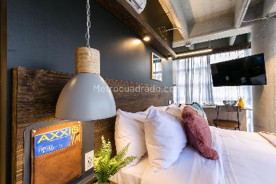 Apartaestudio en arriendo en San Joaquin, Medellín, 28 m² · foto 3 de 20