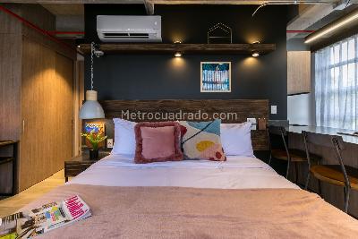 Apartaestudio en arriendo en San Joaquin, Medellín, 28 m² · foto 6 de 20