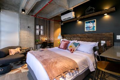 Apartaestudio en arriendo en San Joaquin, Medellín, 28 m² · foto 9 de 20