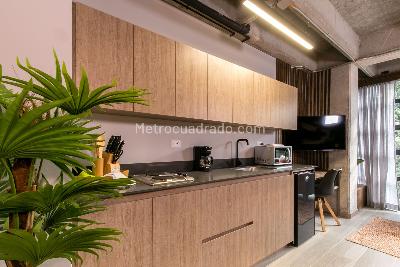 Apartaestudio en arriendo en San Joaquin, Medellín, 28 m² · foto 13 de 20