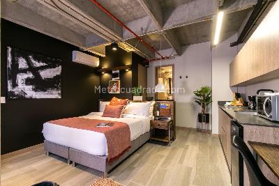 Apartaestudio en arriendo en San Joaquin, Medellín, 28 m² · foto 5 de 20