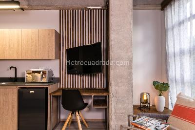 Apartaestudio en arriendo en San Joaquin, Medellín, 28 m² · foto 6 de 20