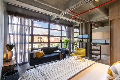Apartaestudio en arriendo en San Joaquin, Medellín, 32 m² · foto 14 de 20