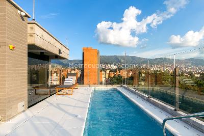 Apartaestudio en arriendo en San Joaquin, Medellín, 32 m² · foto 19 de 20