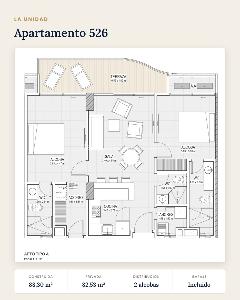 Apartamento de 2 alcobas en venta en Santa Marta Bello Horizonte, Santa Marta, 83 m² · foto 4 de 9