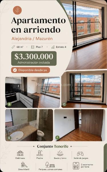 Piso – Bogotá, Localidad Suba - Vista 2