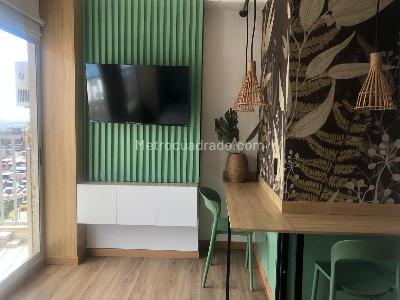Apartaestudio en venta en La Candelaria, Bogotá, 18 m² · foto 2 de 10